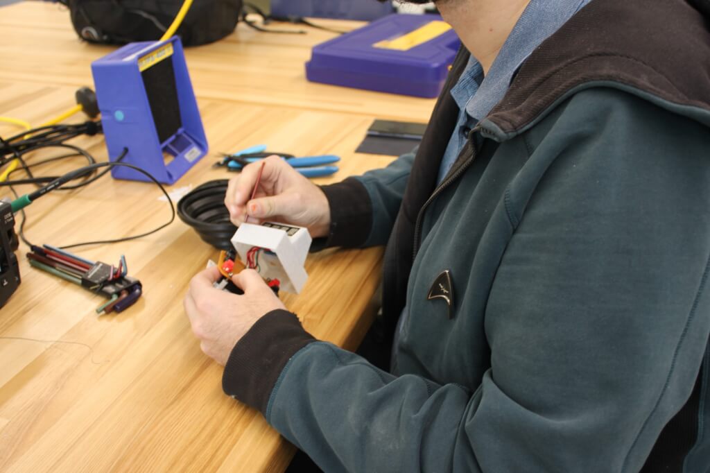 Assembling the game point counter