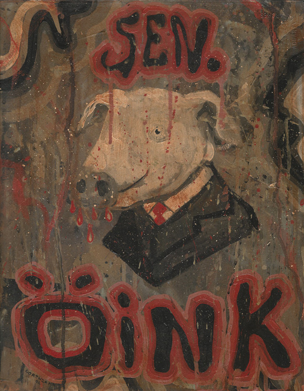 Luis Lorenzana, Senator Oink, 2006.