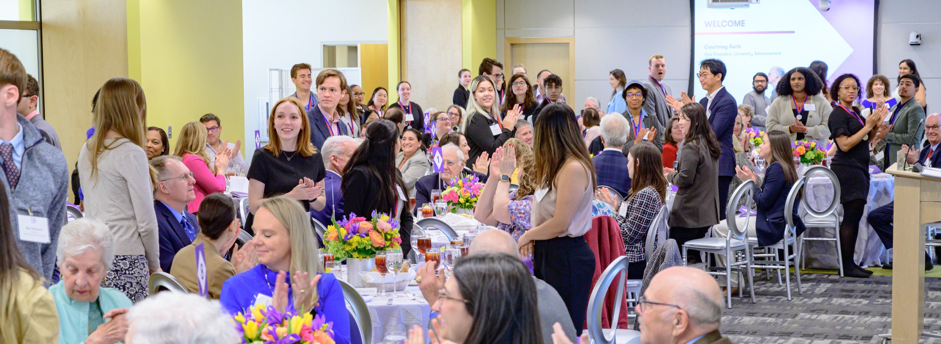 Members of the AU community gathered at the 2024 Celebration of Scholarships luncheon.