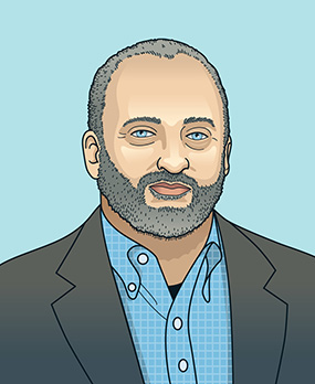 Illustration of Scott Goodstein