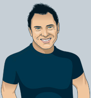 illustration of videographer David Ruck