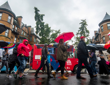 DC Humanities Truck at Adams Morgan Day 2018