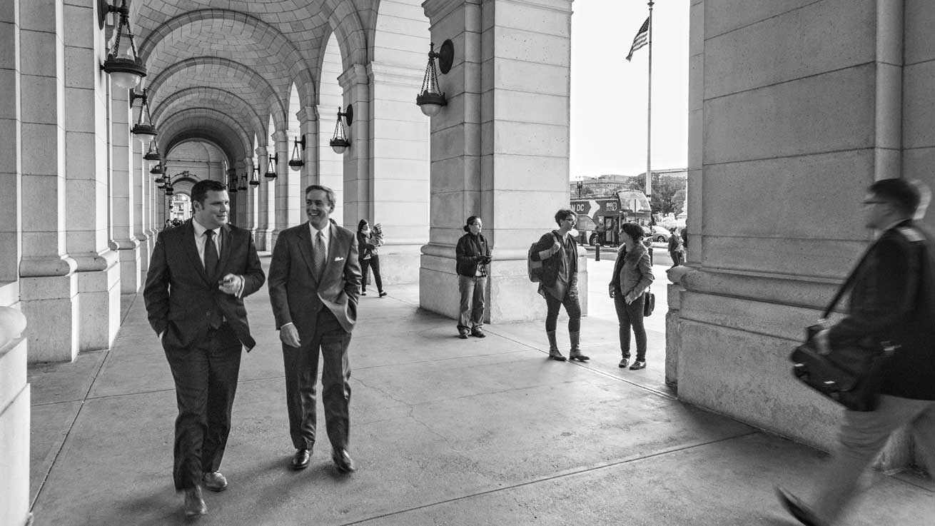 alumni at Union Station