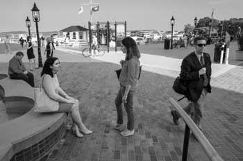 alumni at the Alexandria waterfront