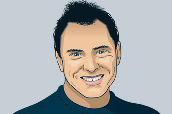 illustration of videographer David Ruck