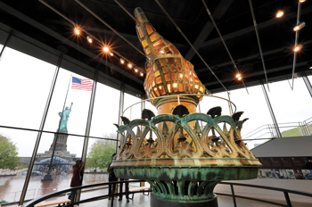 Original Statue of Liberty torch