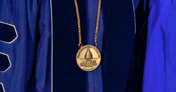 Presidential medallion. Photo by Jeff Watts.