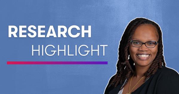 Research Highlight featuring SIS professor Claudine Kuradusenge-McLeod