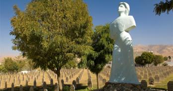 Cemetery in Halabja