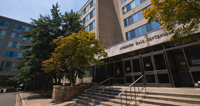 Anderson and Centennial Hall