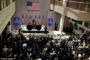 President Obama Delivers Speech on Iran at AU's School of International Service