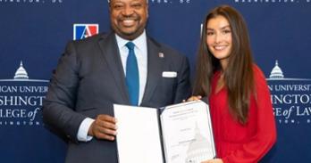 American University Washington College of Law Honors Exceptional Graduates at Inaugural Commencement Awards Ceremony