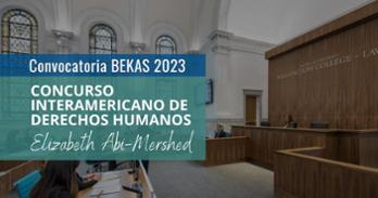 KAS State of Law Program for Latin America will assume the registration costs of four Latin American teams of 3 people each (2 speakers and 1 coach), to participate in the Competition that will take place from 22 to May 26, 2023 in Washington D.C.