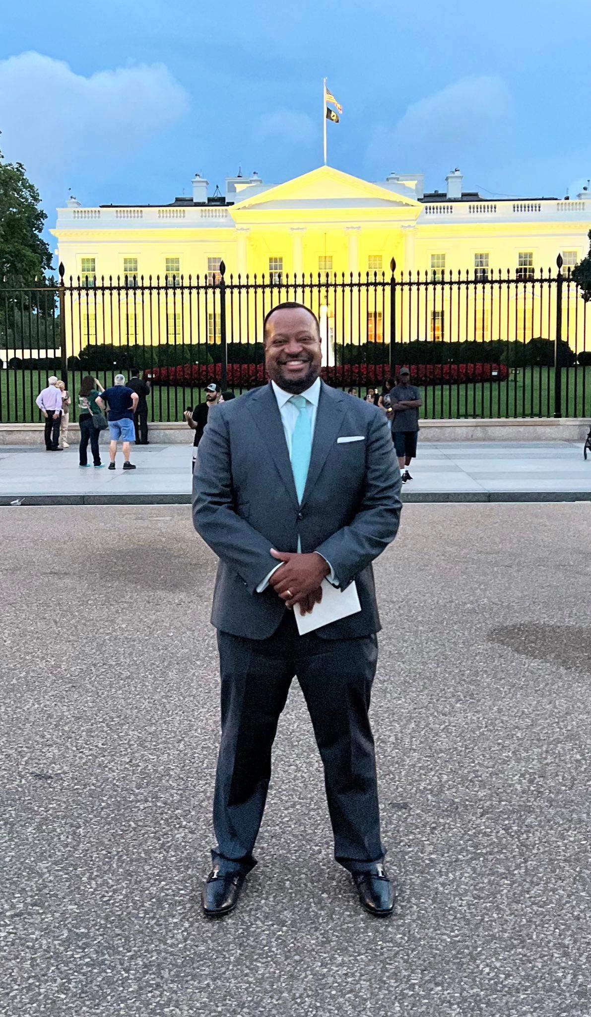 Dean Roger A. Fairfax Jr. at White House